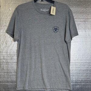Ariat Men's Heather Gray Short Sleeve Tee
